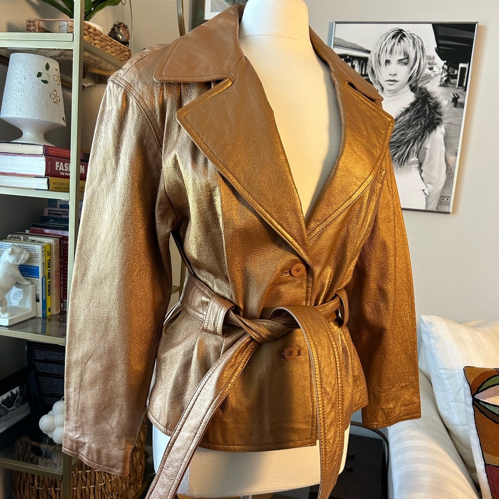 Bronze Leather Jacket by Wilson’s Leather